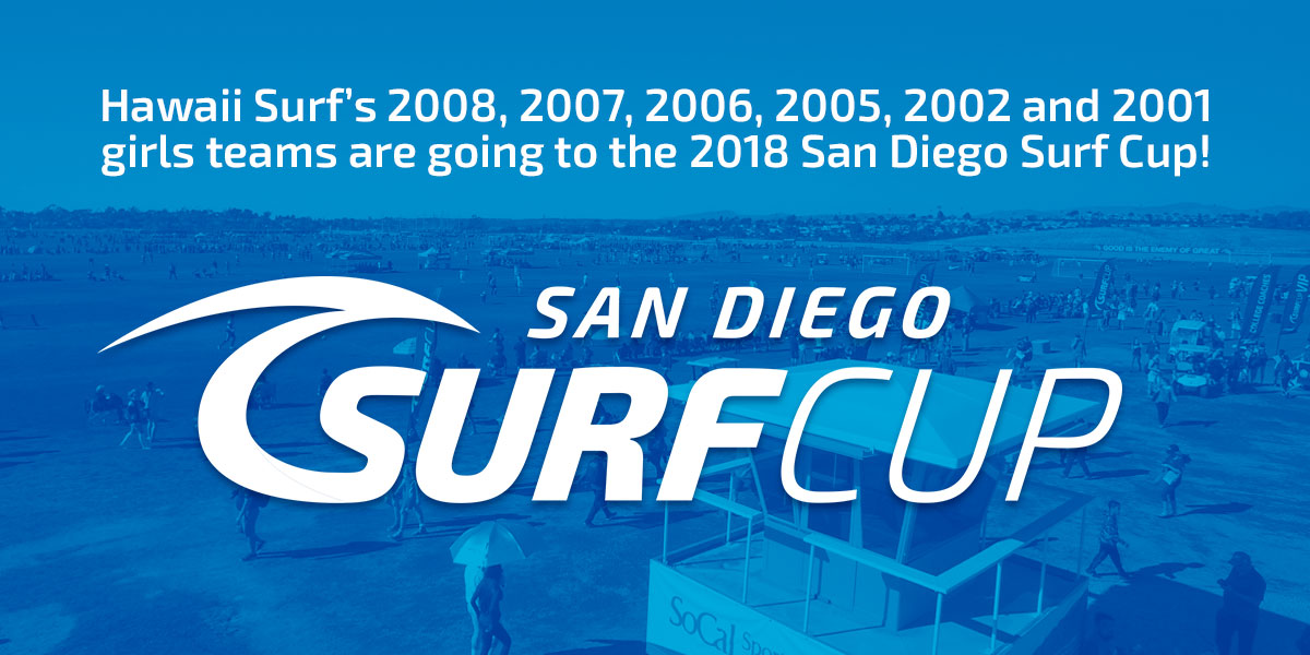 6 Hawaii Surf Teams Get Accepted to Play at 2018 San Diego Surf Cup